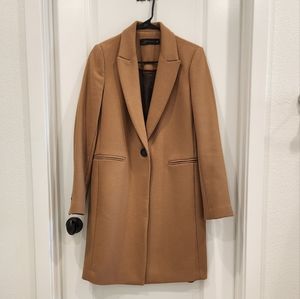 ZARA brown coat size small